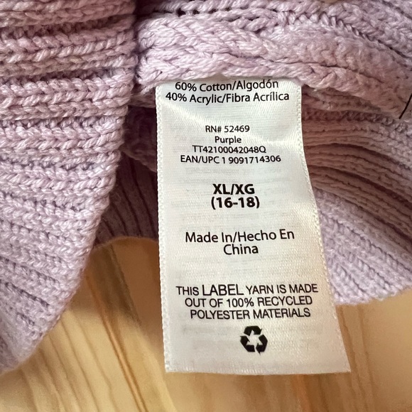 Fringe Sweater Lilac - Picture 4 of 7